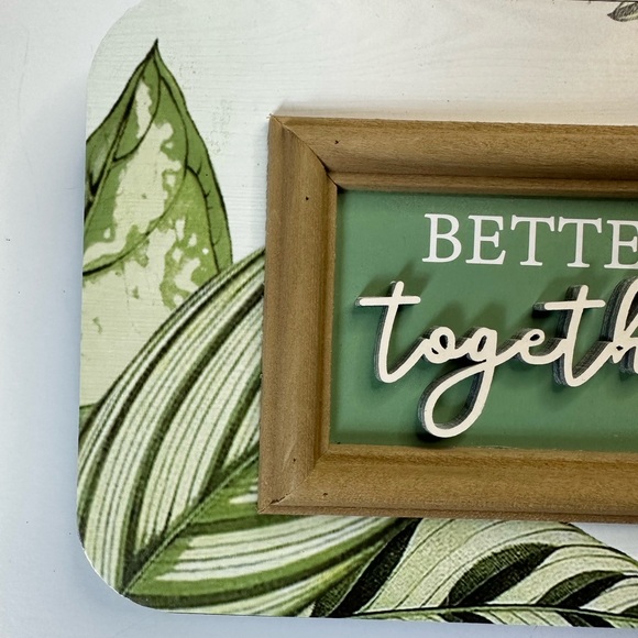 New "Better Together" Leaf-Themed Tabletop Decor minimalist - Picture 2 of 6